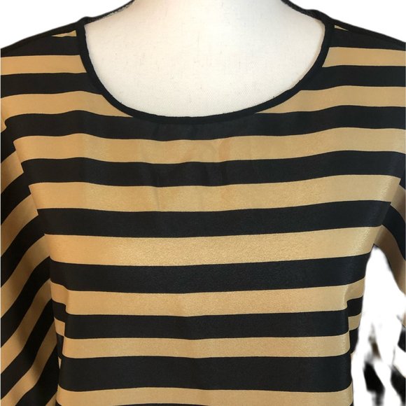 19 Cooper Stripe top with Dolman Sleeves - Picture 2 of 6